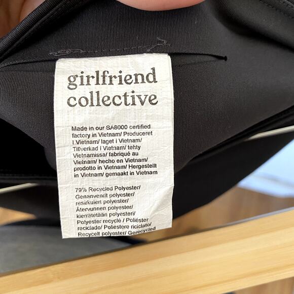 Girlfriend Collective Compressive High Rise 7/8 Leggings in Moon 3XL - Picture 4 of 6